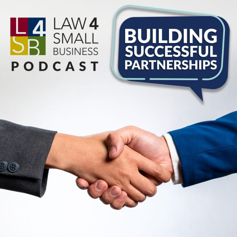 Podcast – Building Business Partnerships to Last
